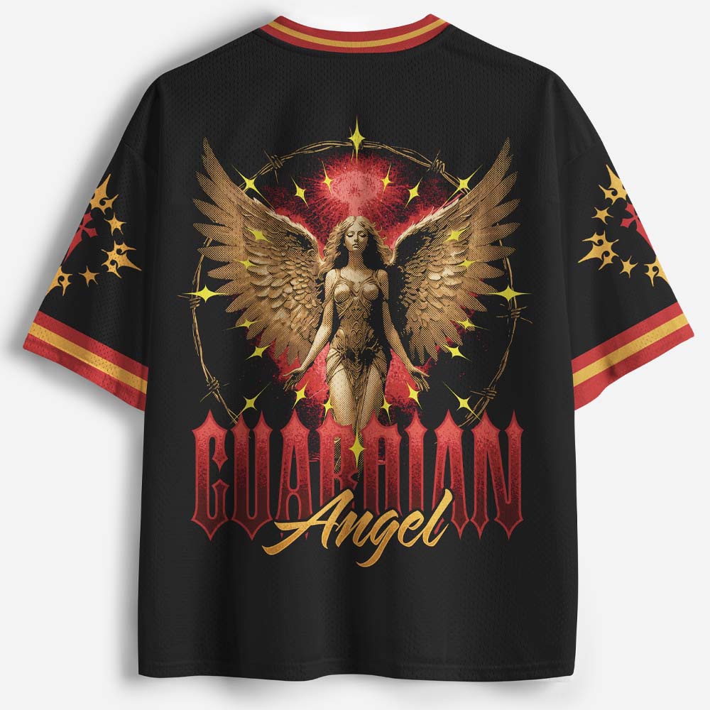 Winged Guardian Graphic Mesh Jersey