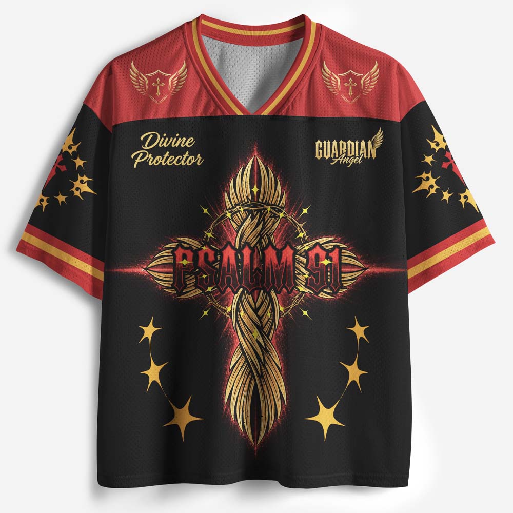 Winged Guardian Graphic Mesh Jersey