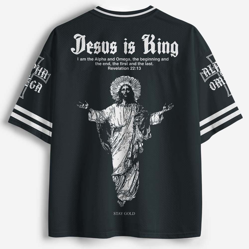 Crown Statement Graphic Mesh Jersey