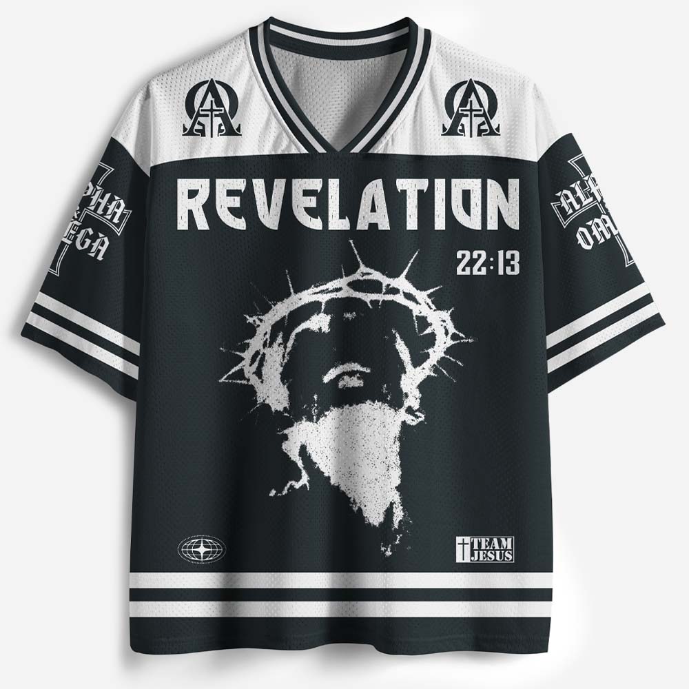 Crown Statement Graphic Mesh Jersey