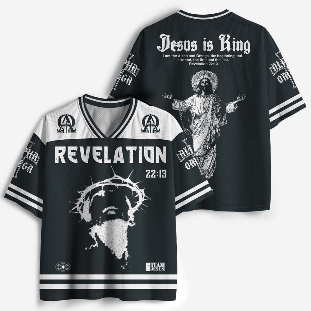 Crown Statement Graphic Mesh Jersey