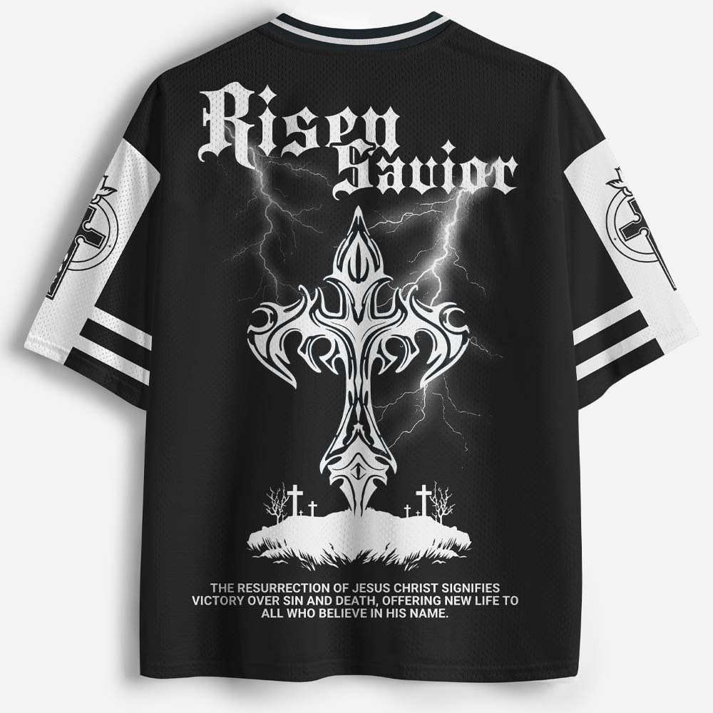 Dove Graphic Mesh Jersey