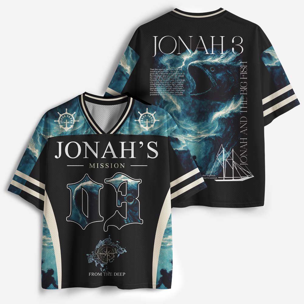 Deep Sea Mission Graphic Mesh Jersey