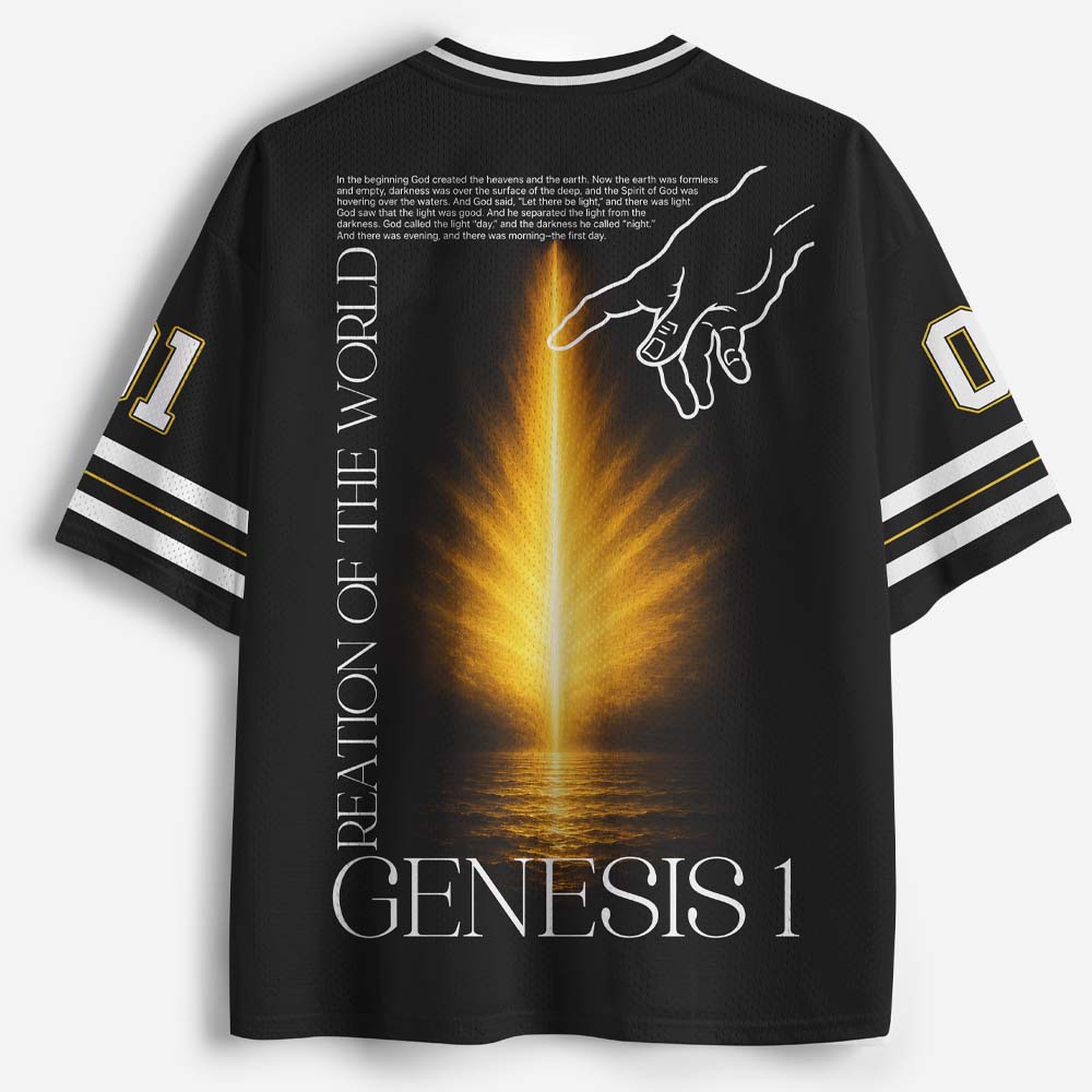 First Light Graphic Mesh Jersey