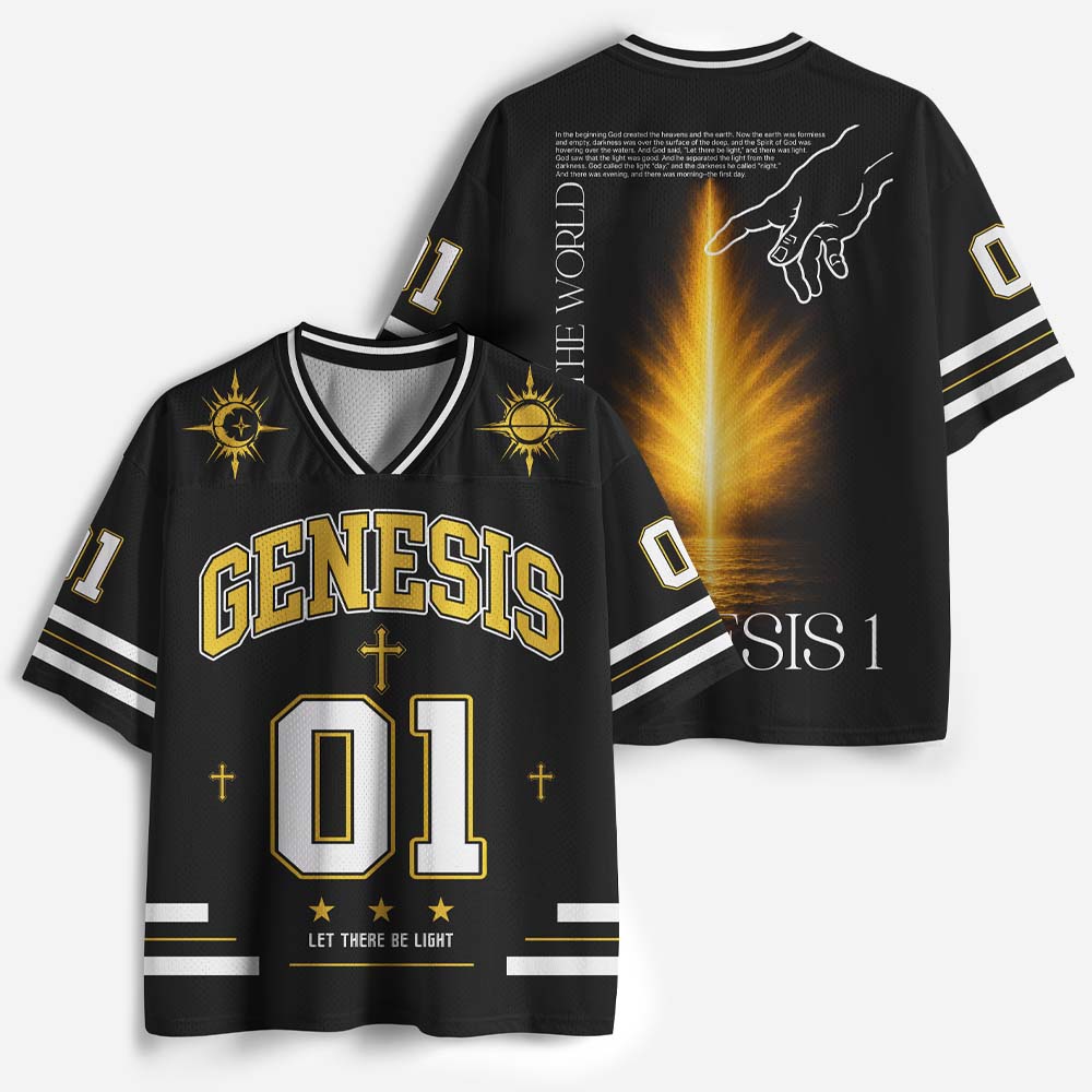 First Light Graphic Mesh Jersey
