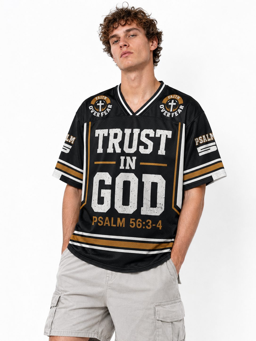 Fearless Graphic Mesh Jersey