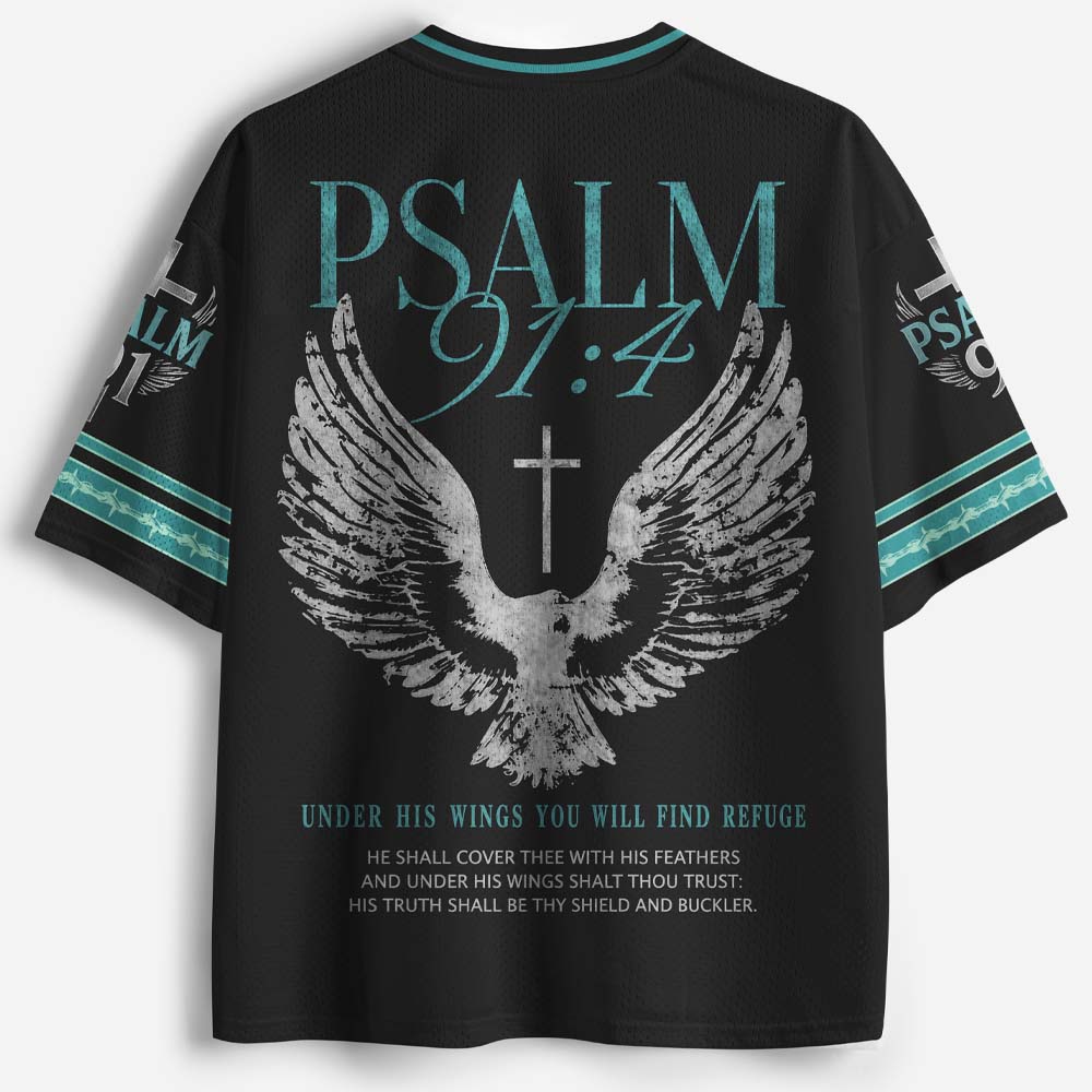 Dove Graphic Mesh Jersey