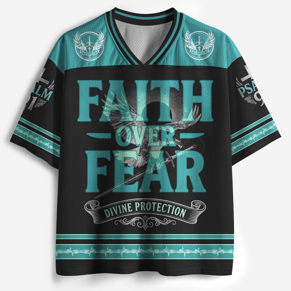 Dove Graphic Mesh Jersey