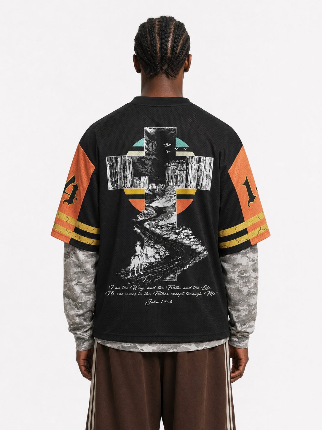 Canyon Path Graphic Mesh Jersey