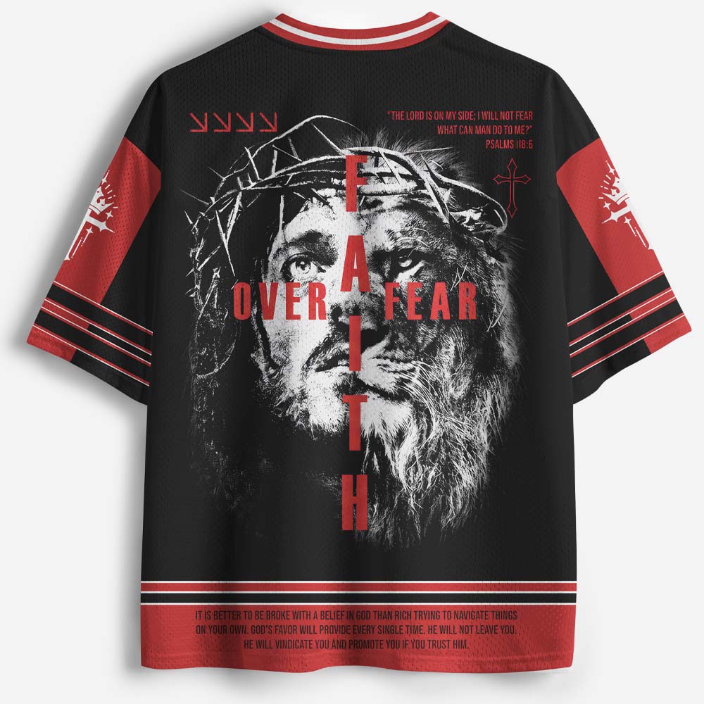 Fearless Graphic Mesh Jersey
