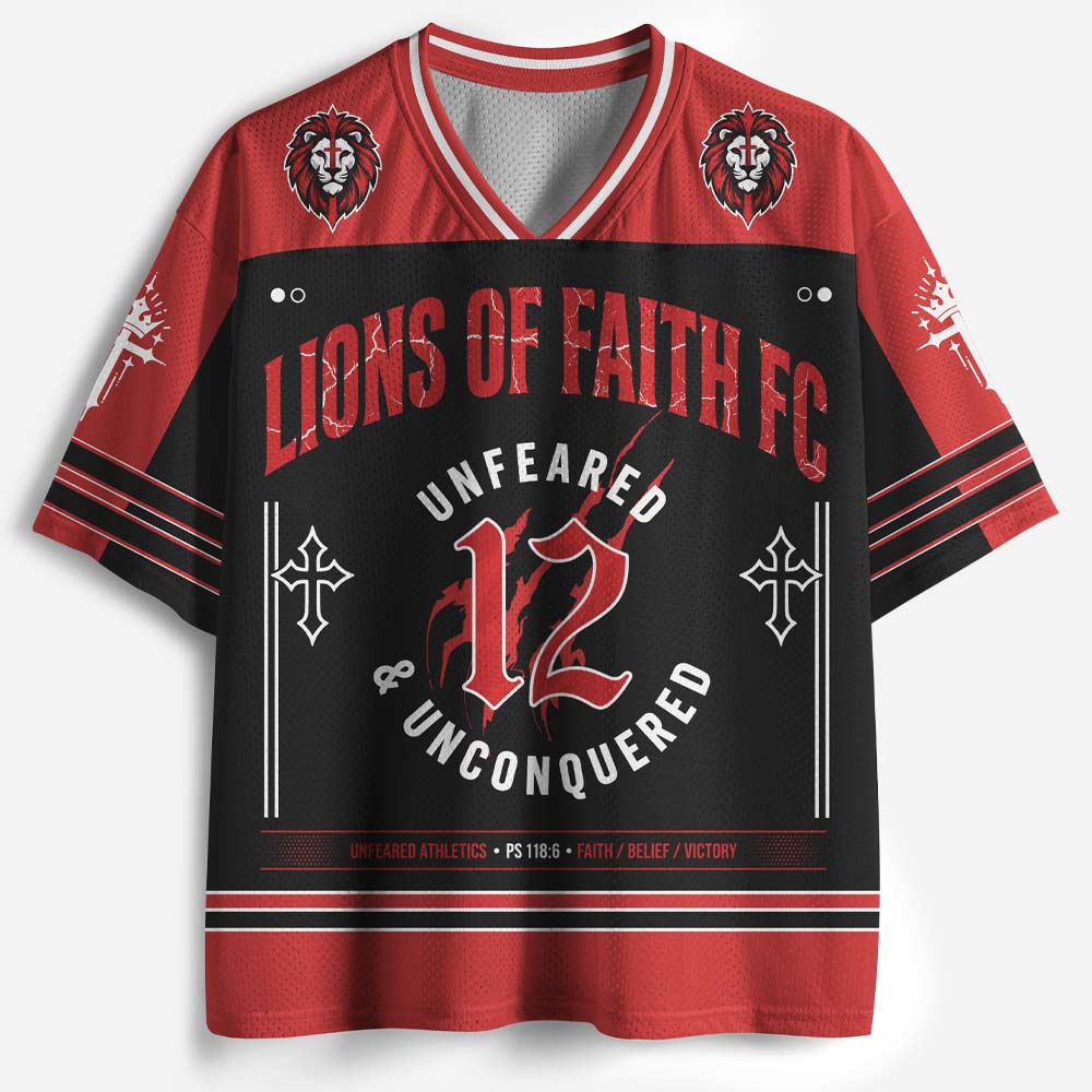 Fearless Graphic Mesh Jersey