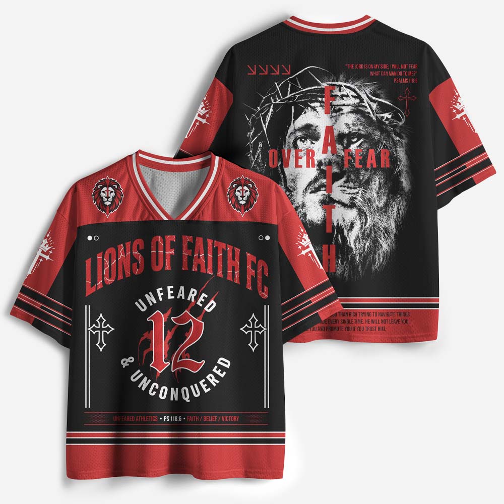 Fearless Graphic Mesh Jersey