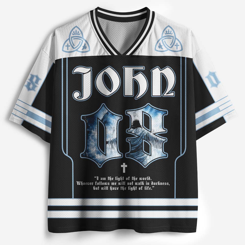 Rise In Light Graphic Mesh Jersey