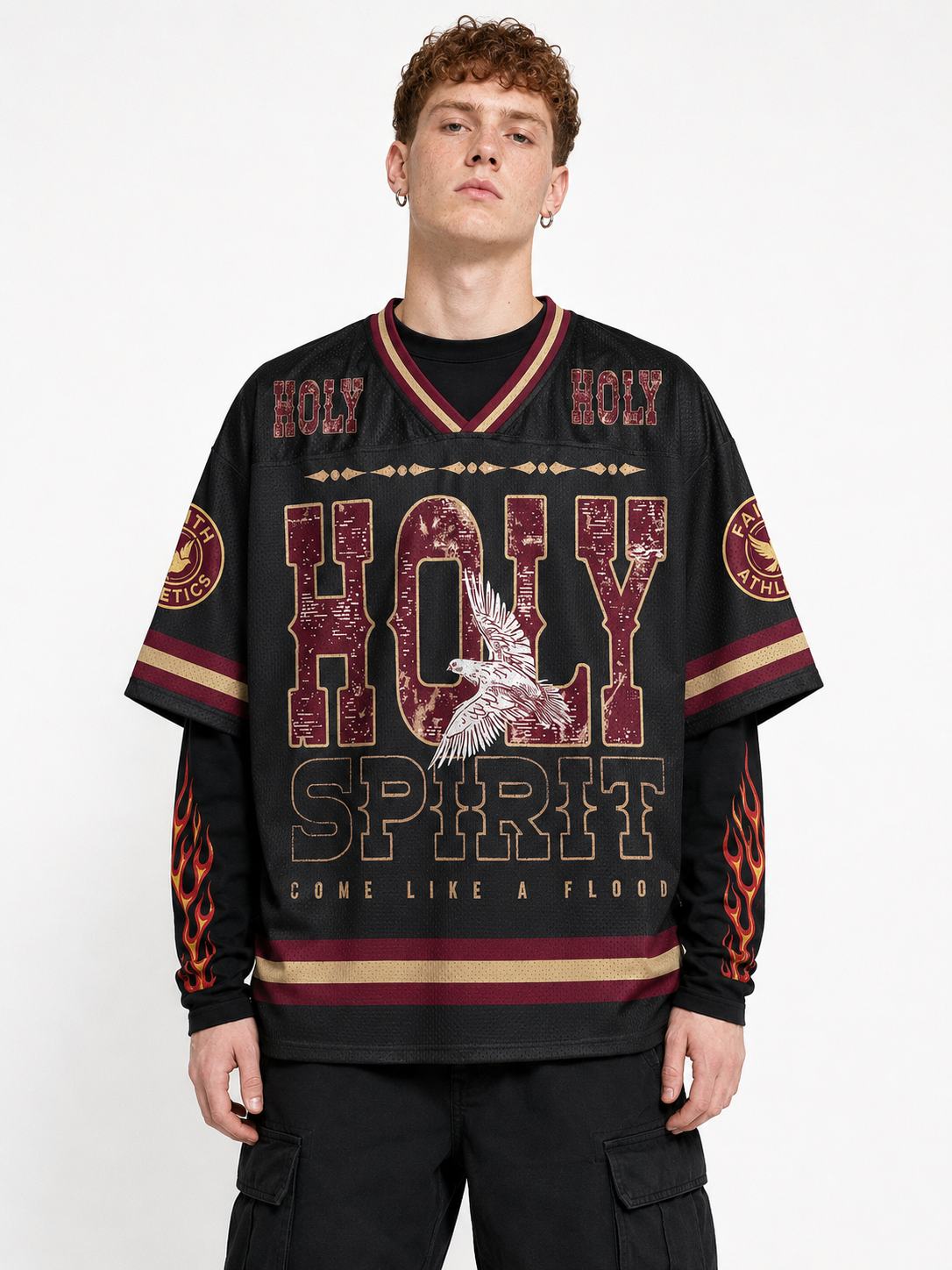 Dove of Truth Graphic Mesh Jersey