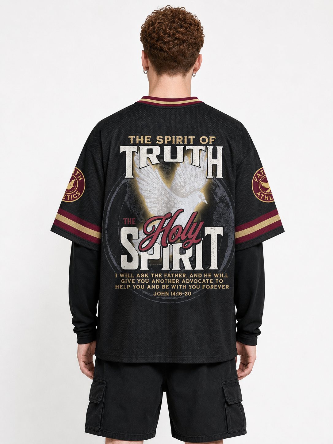 Dove of Truth Graphic Mesh Jersey