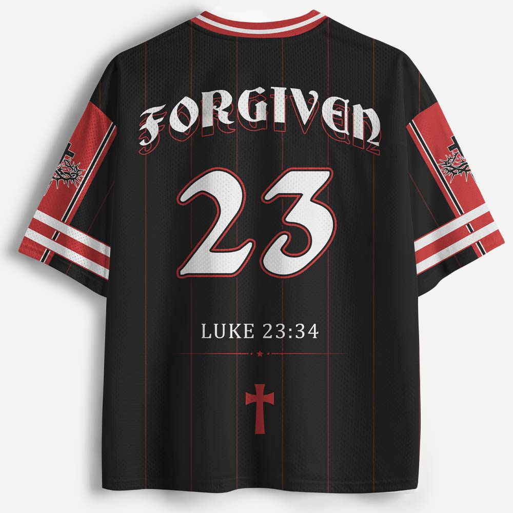 Forgiveness Graphic Mesh Jersey