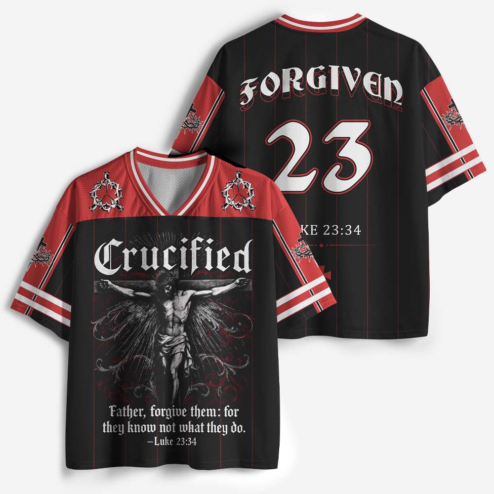 Forgiveness Graphic Mesh Jersey