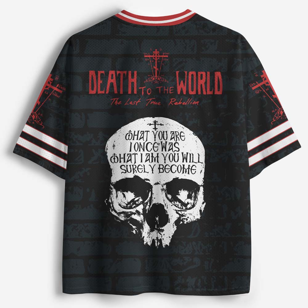 Death to The World Graphic Mesh Jersey