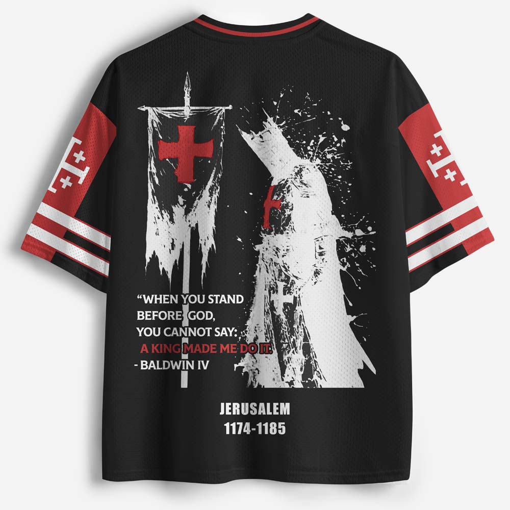 Masked King Graphic Mesh Jersey
