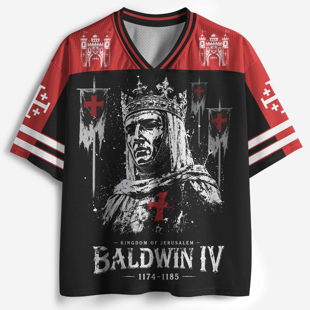 Masked King Graphic Mesh Jersey