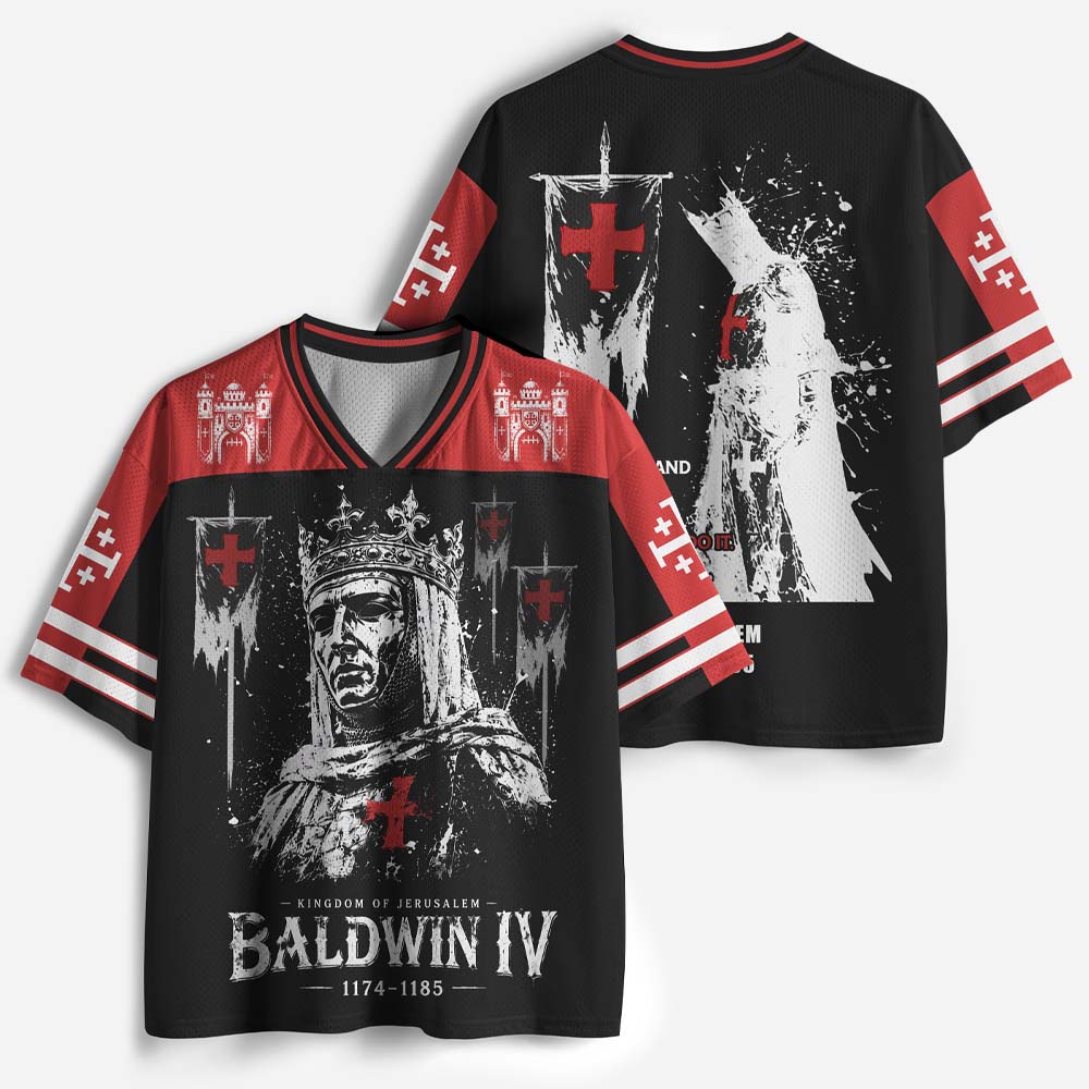 Masked King Graphic Mesh Jersey