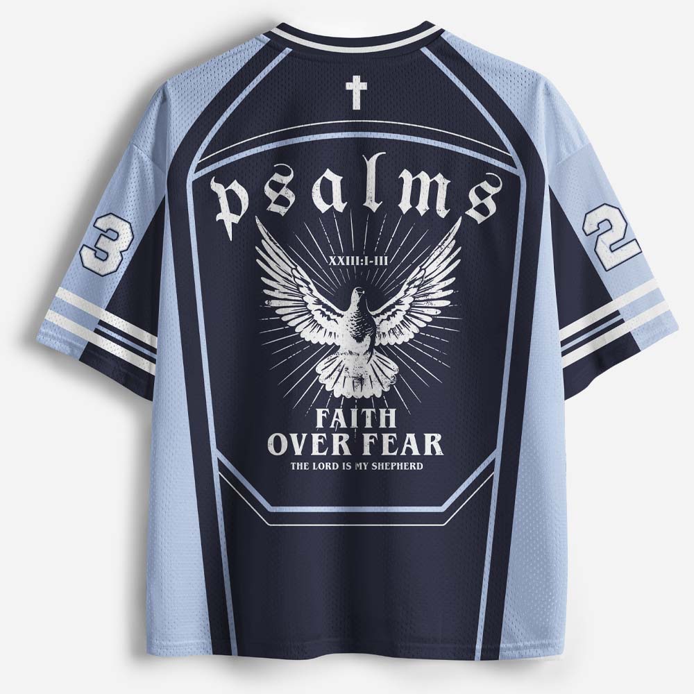 Fearless Dove Graphic Mesh Jersey