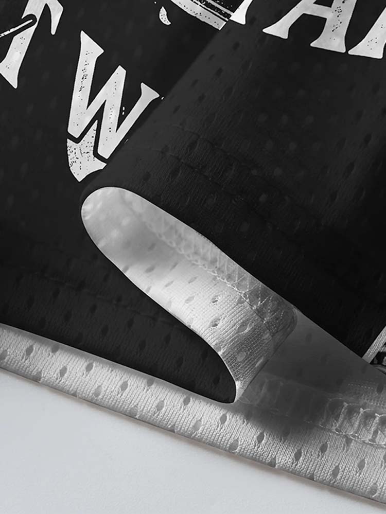 Masked King Graphic Mesh Jersey