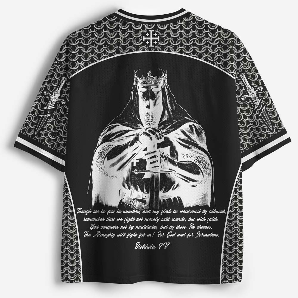 Masked King Graphic Mesh Jersey