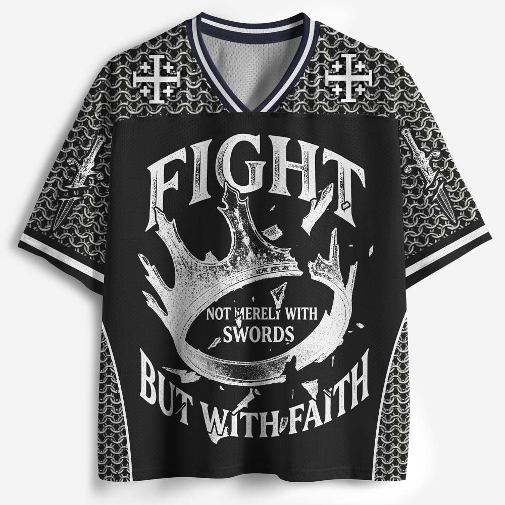 Masked King Graphic Mesh Jersey