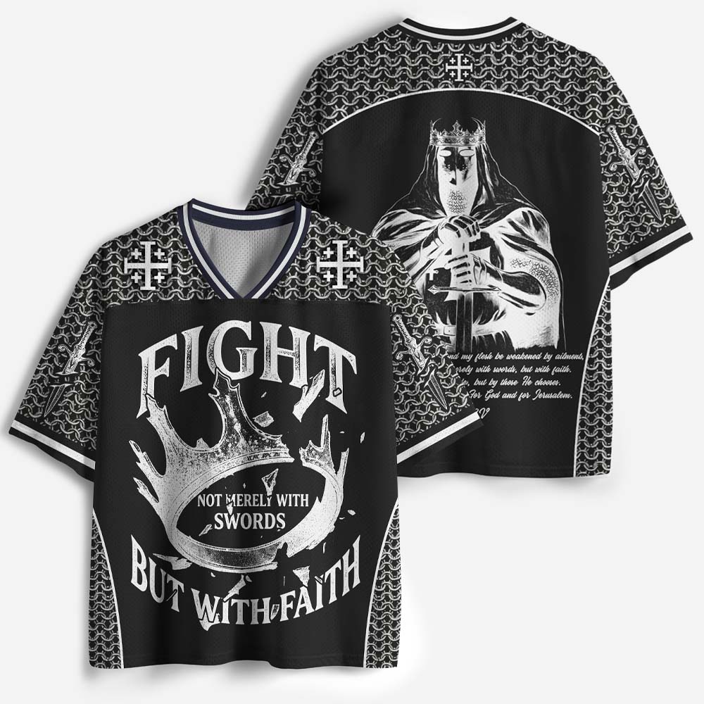 Masked King Graphic Mesh Jersey