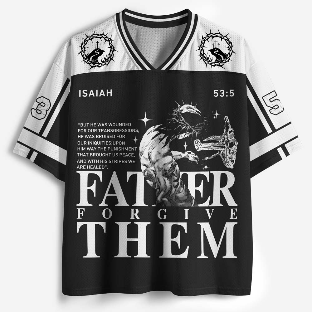 Forgiveness Graphic Mesh Jersey