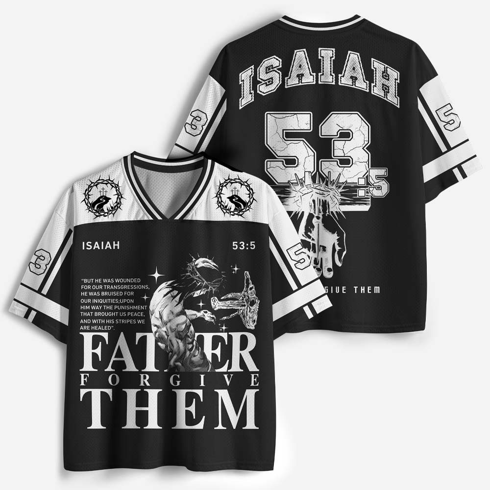 Forgiveness Graphic Mesh Jersey