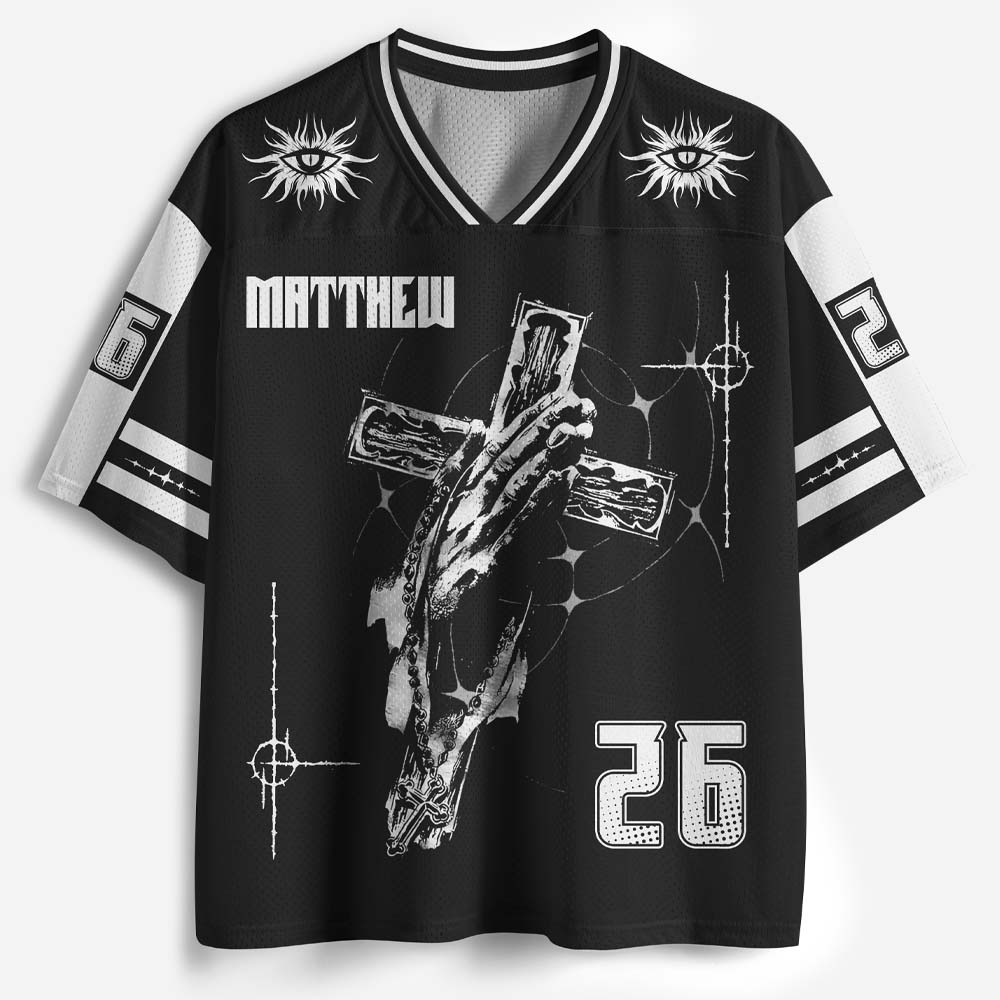 Fear No Evil Graphic Mesh Jersey