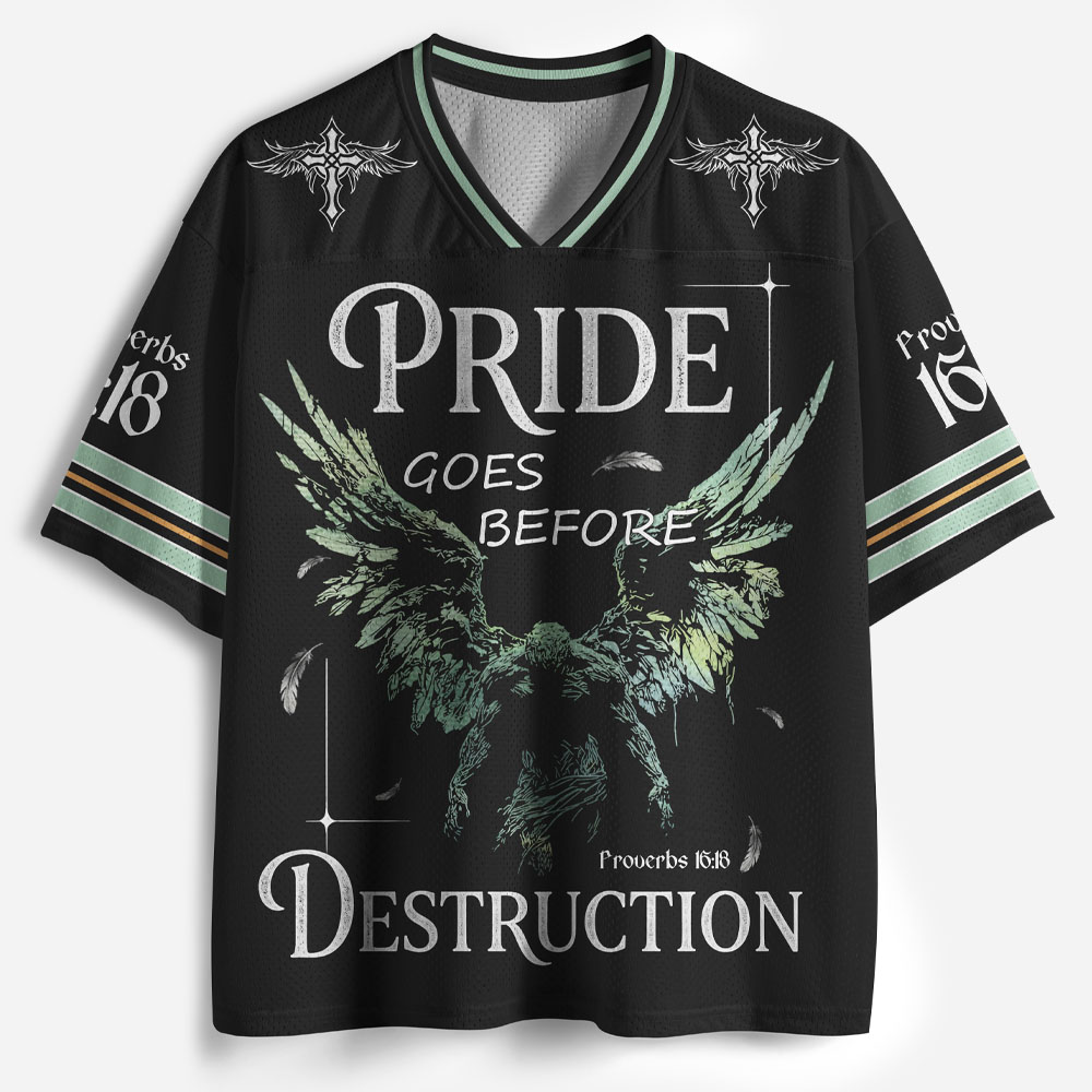Fallen Graphic Mesh Jersey