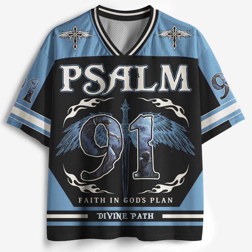 Angel Path Graphic Mesh Jersey