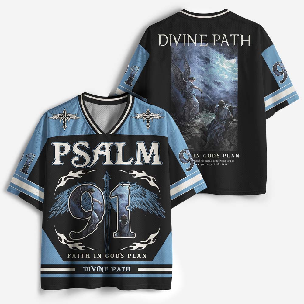 Angel Path Graphic Mesh Jersey