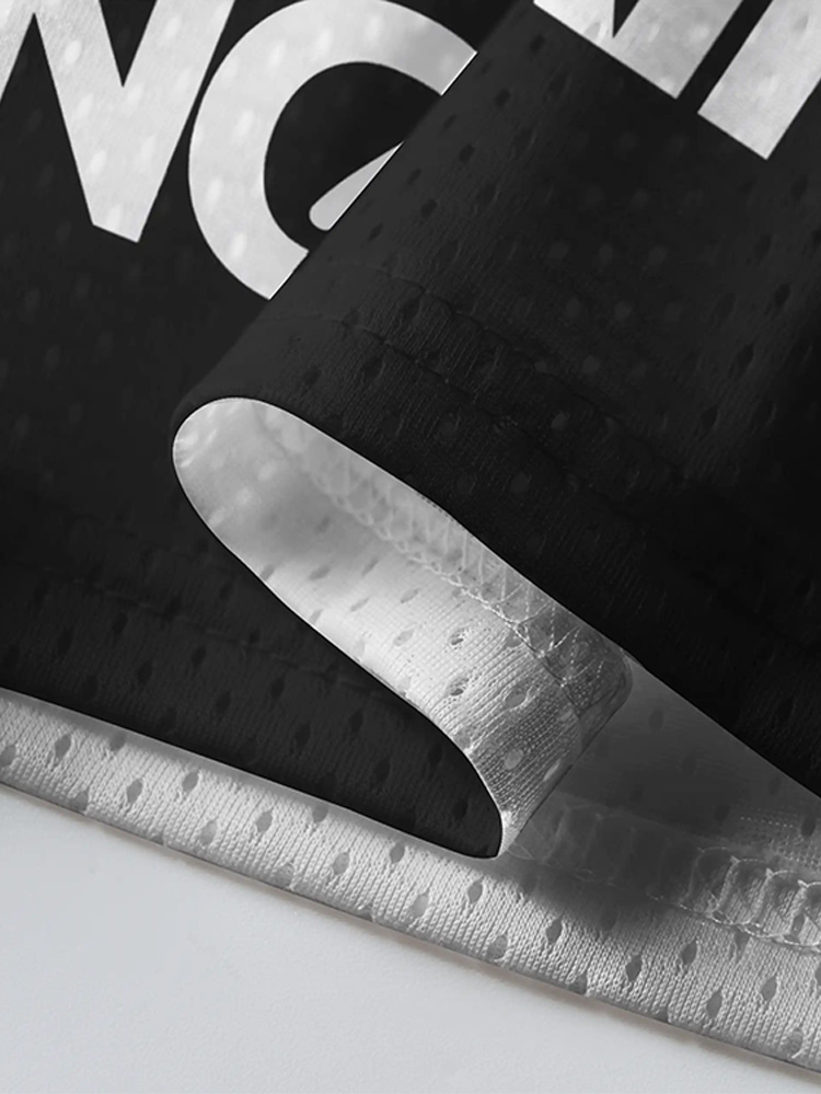 Winged Crown Graphic Mesh Jersey
