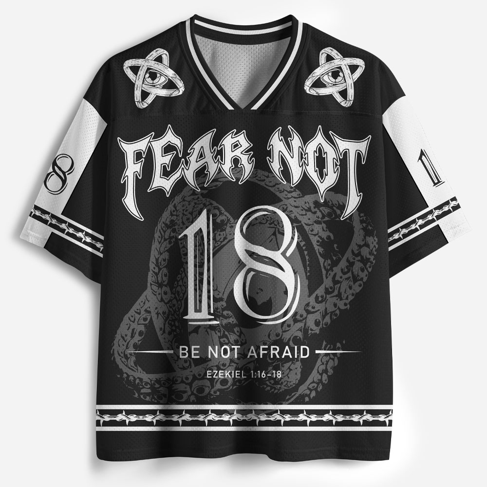 Blood Graphic Mesh Jersey