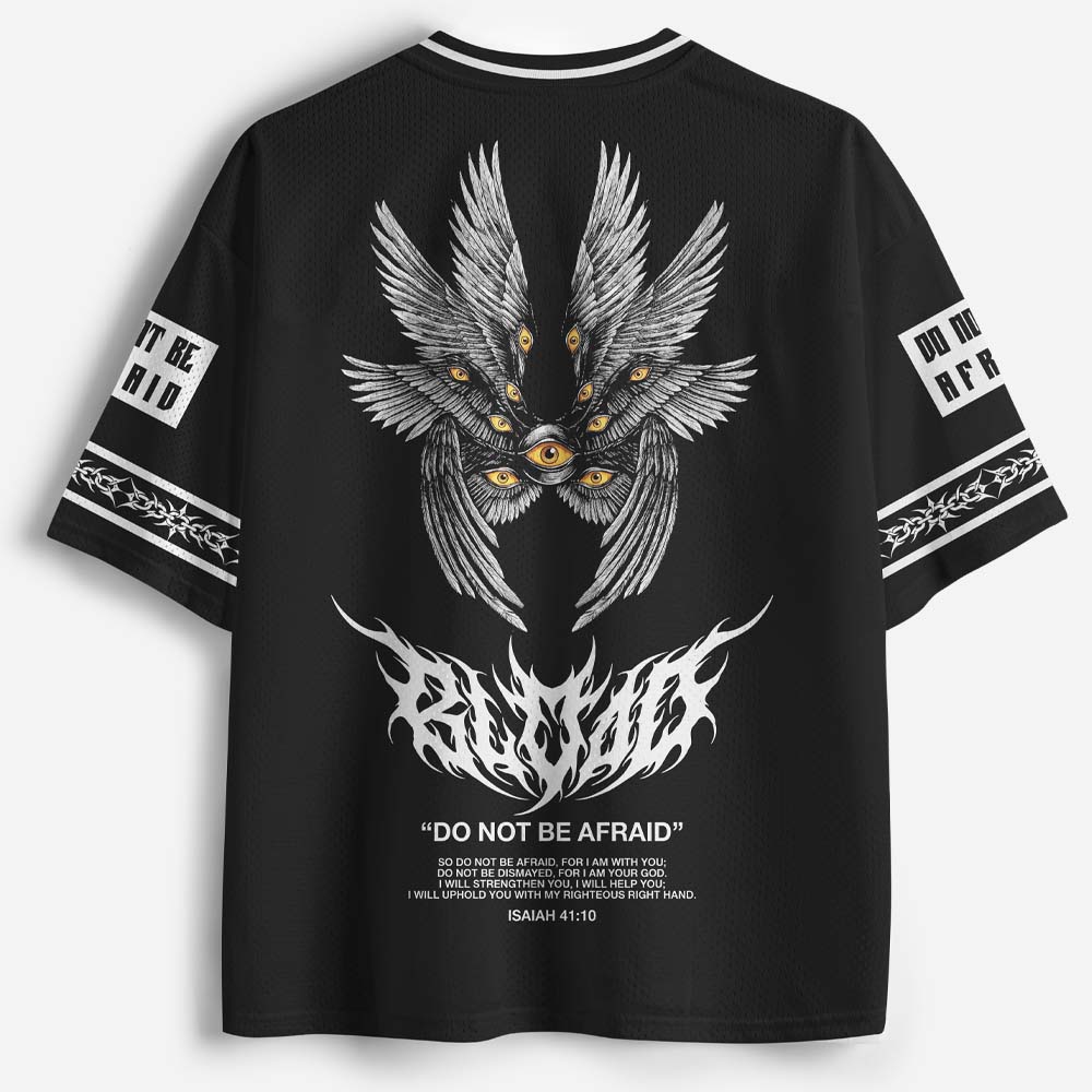 Fearless Eye Wing Graphic Mesh Jersey