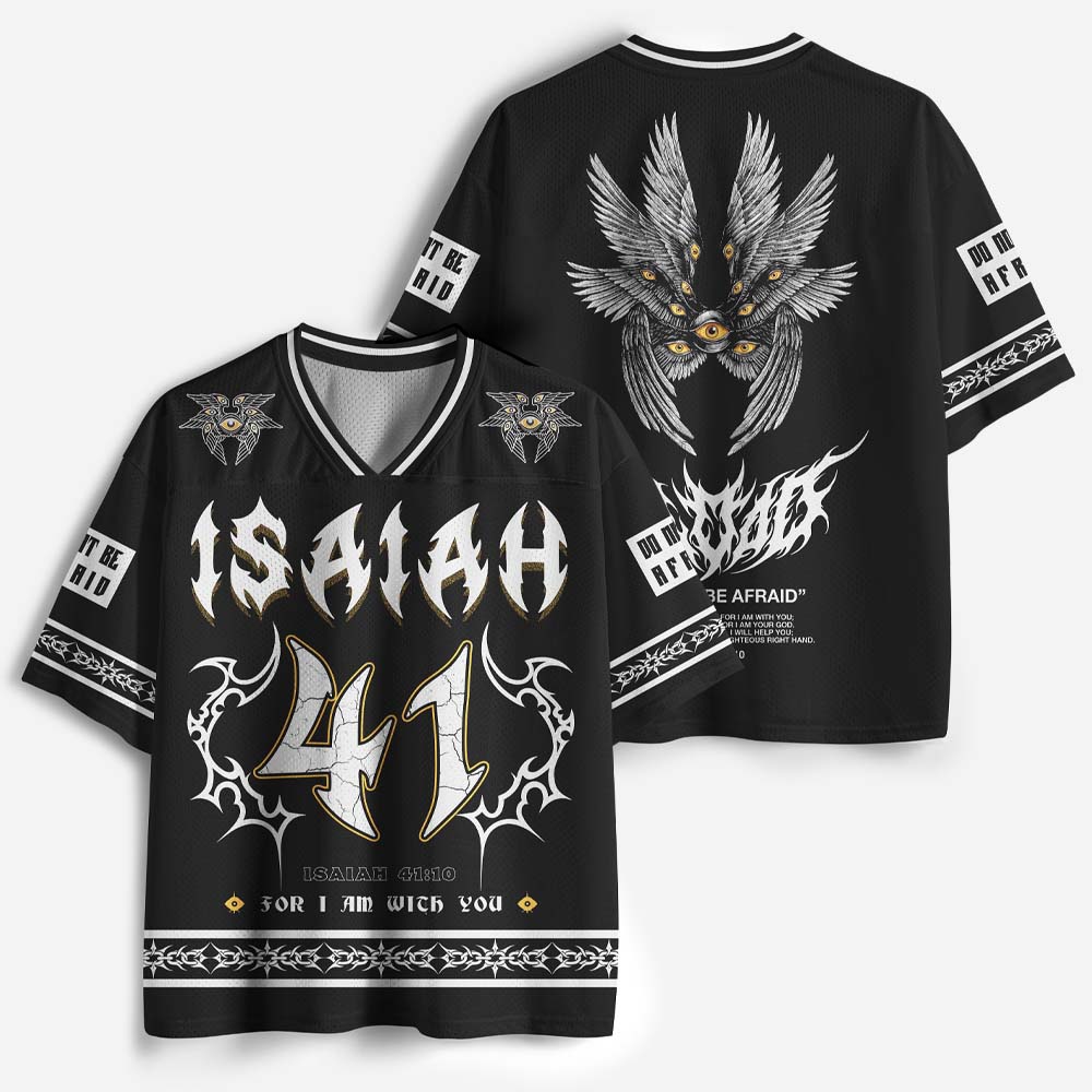 Fearless Eye Wing Graphic Mesh Jersey