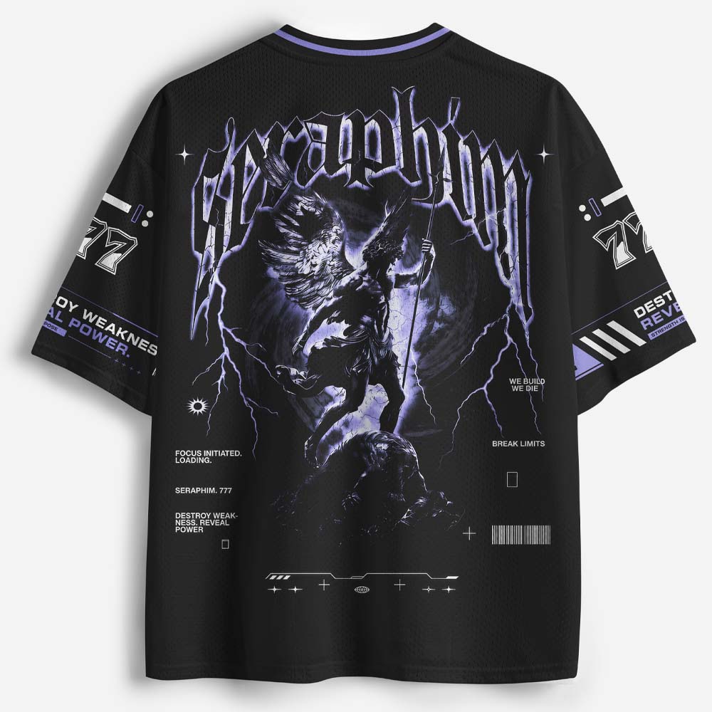 Eye Wing Warrior Graphic Mesh Jersey