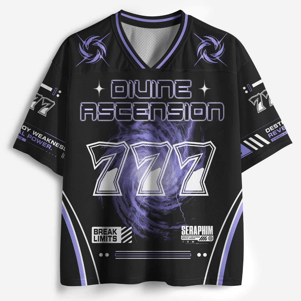 Eye Wing Warrior Graphic Mesh Jersey