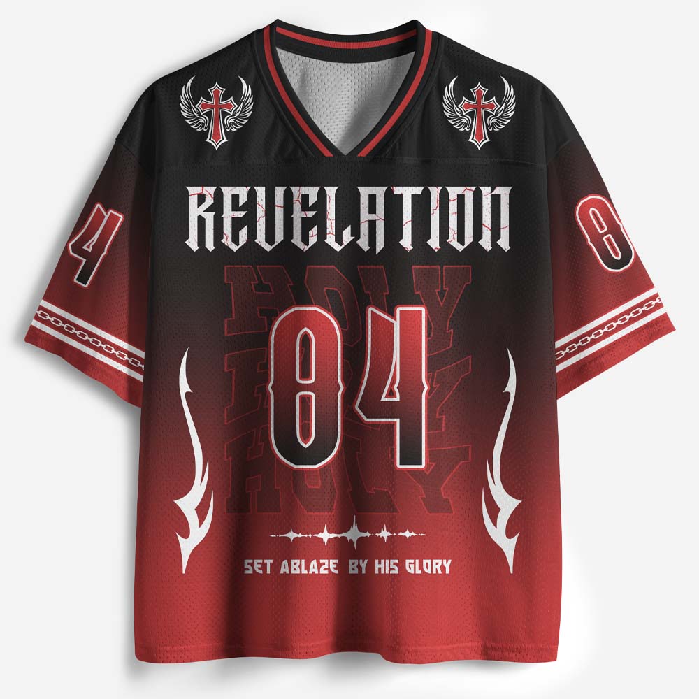 Ablaze Eye Wing Graphic Mesh Jersey