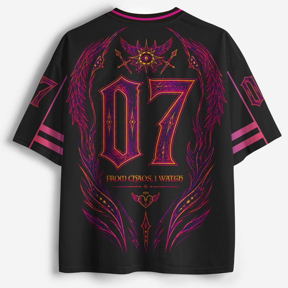 Chaos Watcher Graphic Mesh Jersey