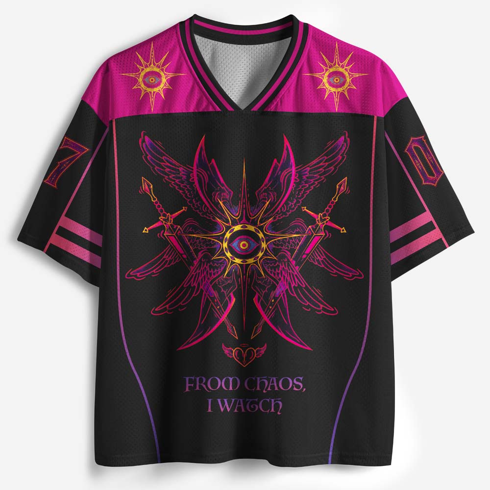 Chaos Watcher Graphic Mesh Jersey