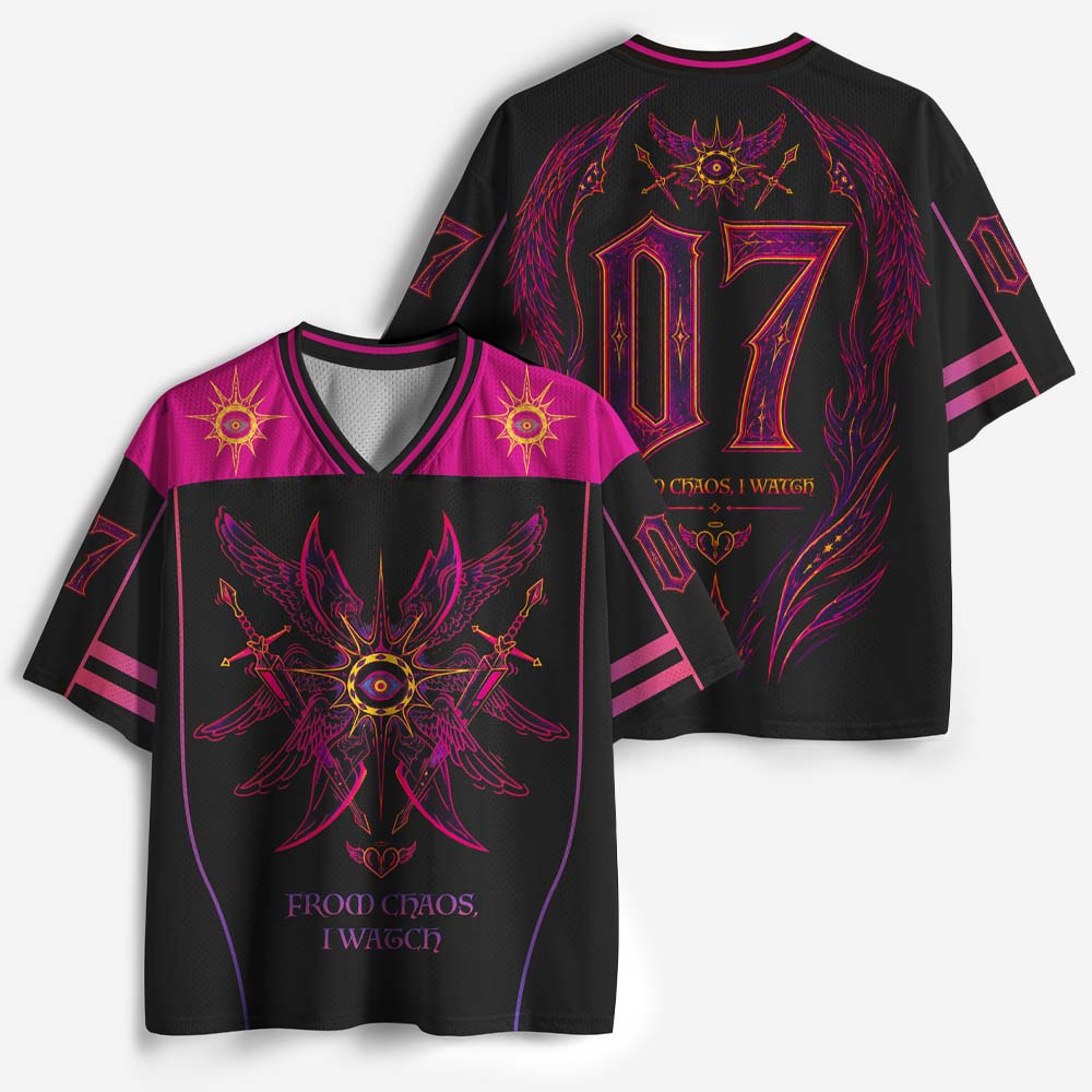 Chaos Watcher Graphic Mesh Jersey