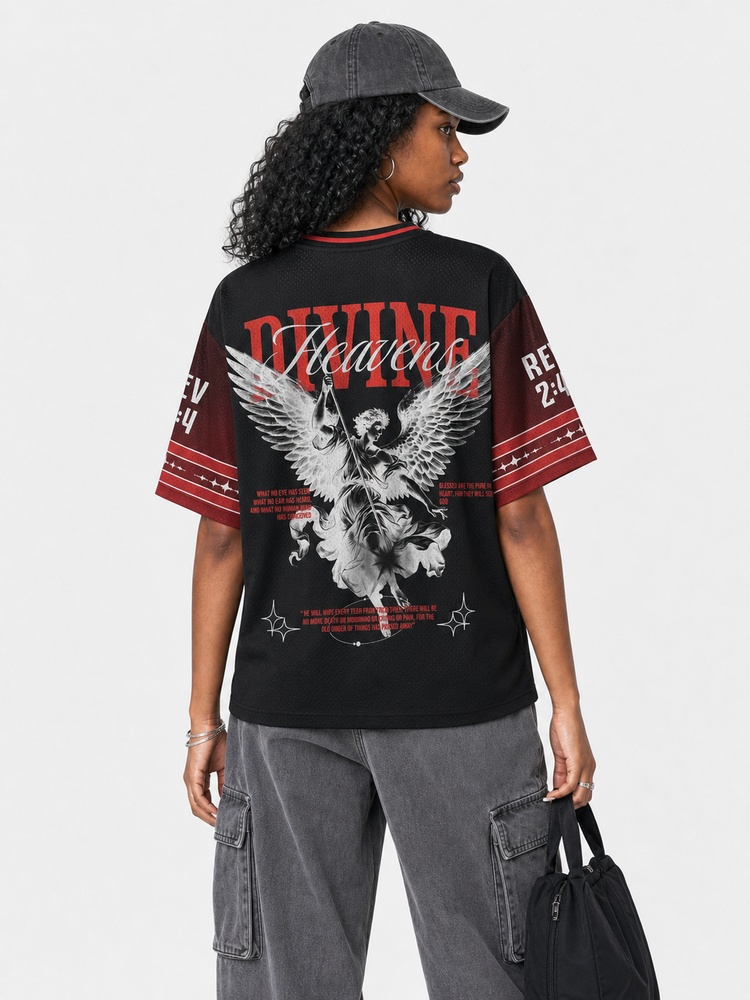 Angel Graphic Mesh Jersey