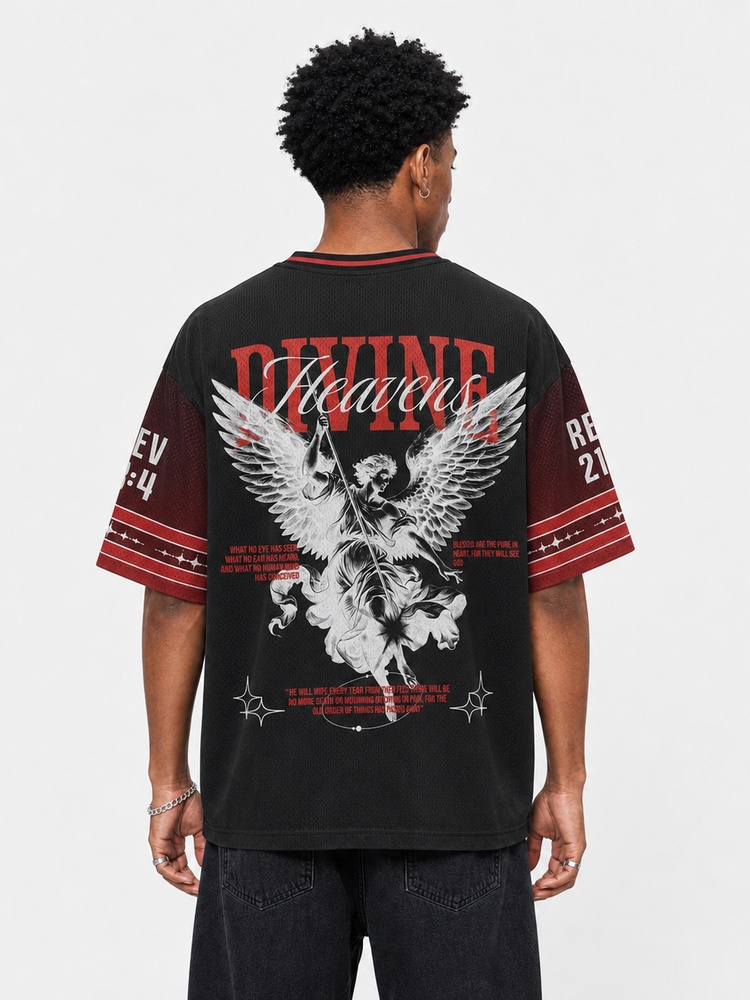Angel Graphic Mesh Jersey