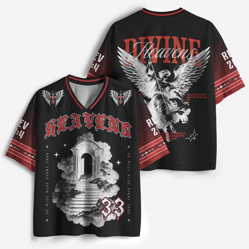 Angel Graphic Mesh Jersey