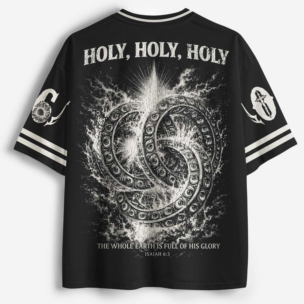 Radiant Eye Graphic Mesh Jersey